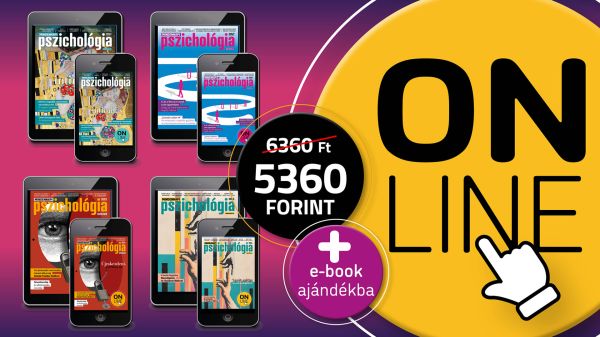 MINDENNAPI PSZICHOLÓGIA 2025-ÖS ONLINE MAGAZINOK CSOMAG